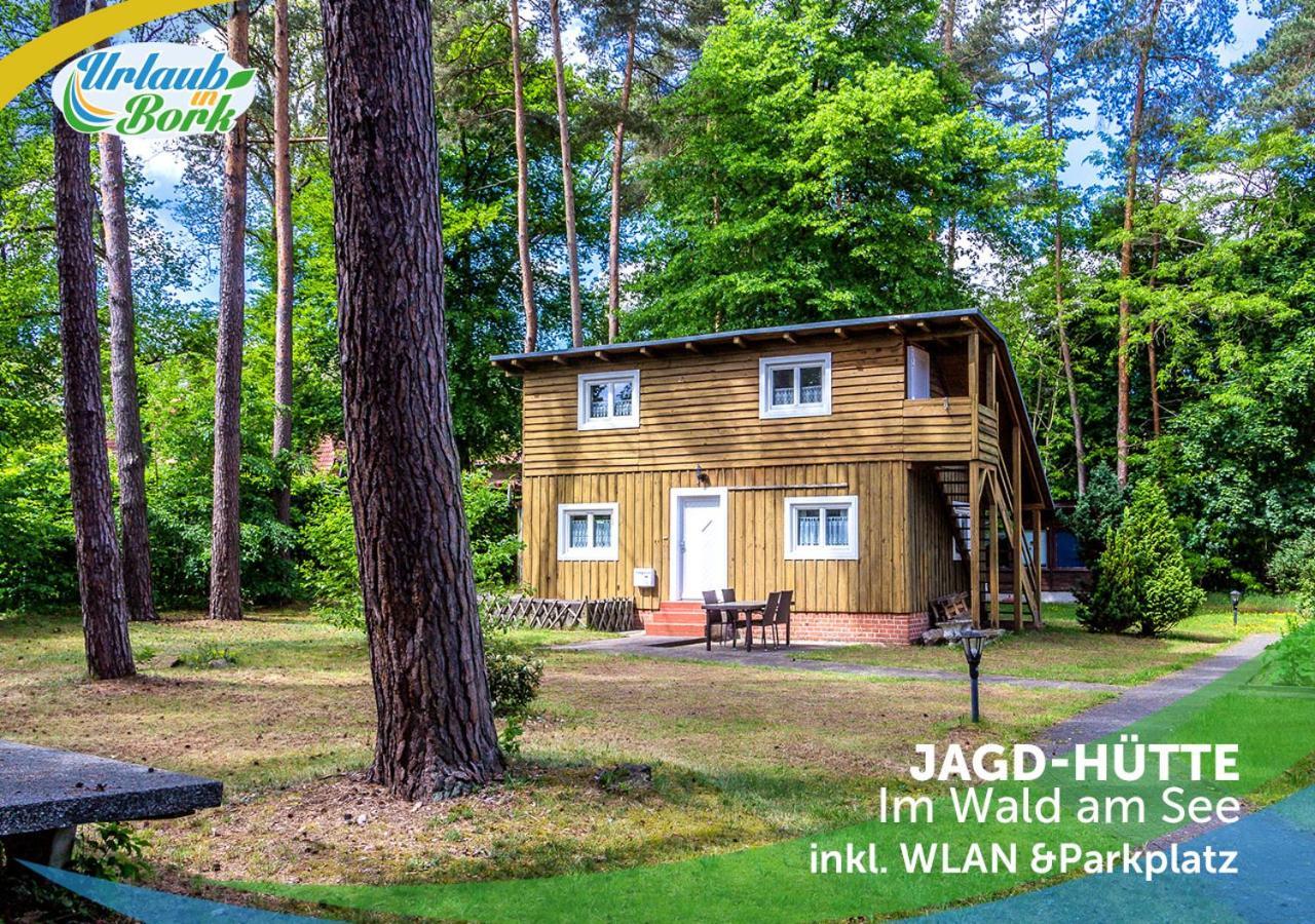 Вилла Jagd-Angler-Holzhaus-Im-Wald-Am-See Кириц Экстерьер фото
