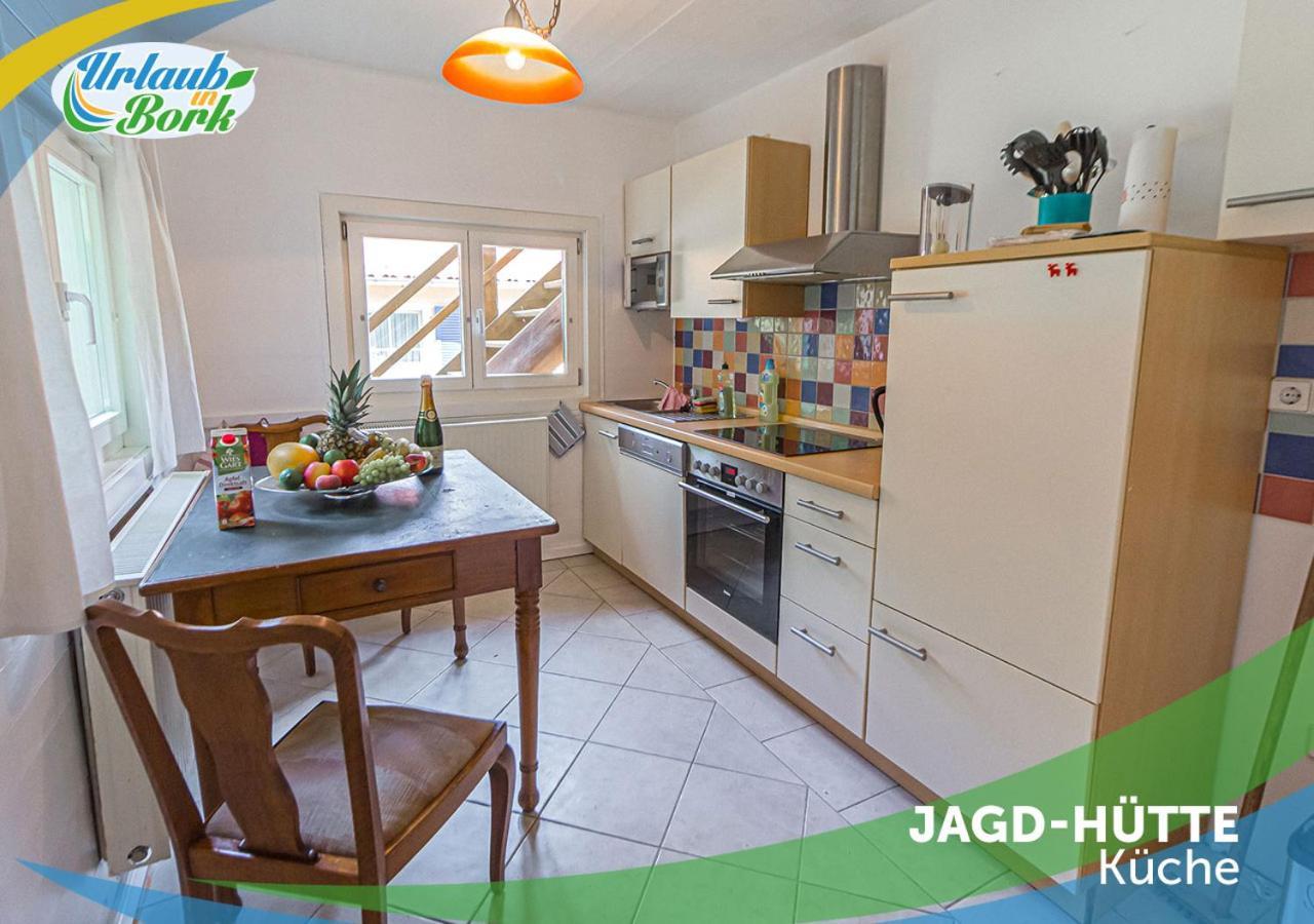Вилла Jagd-Angler-Holzhaus-Im-Wald-Am-See Кириц Экстерьер фото