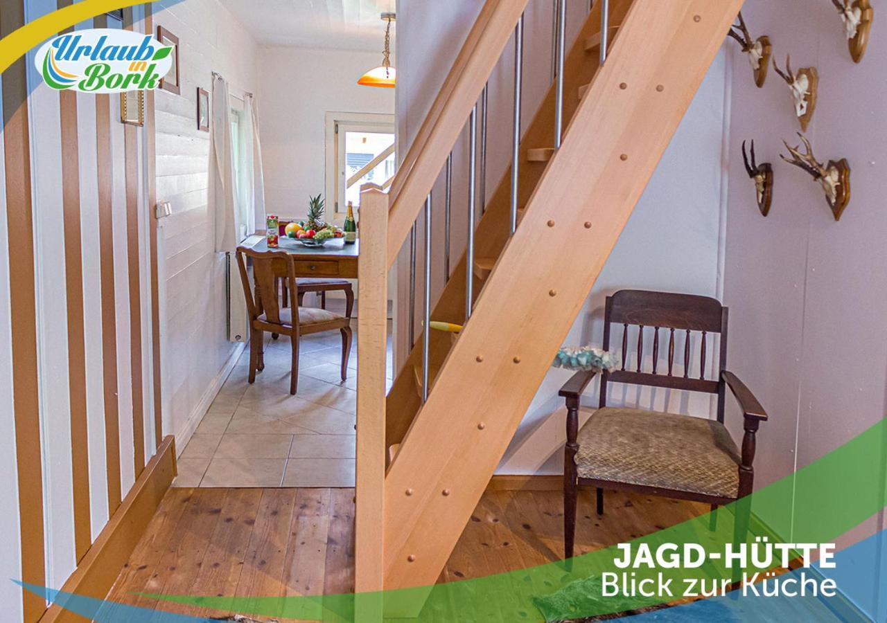 Вилла Jagd-Angler-Holzhaus-Im-Wald-Am-See Кириц Экстерьер фото